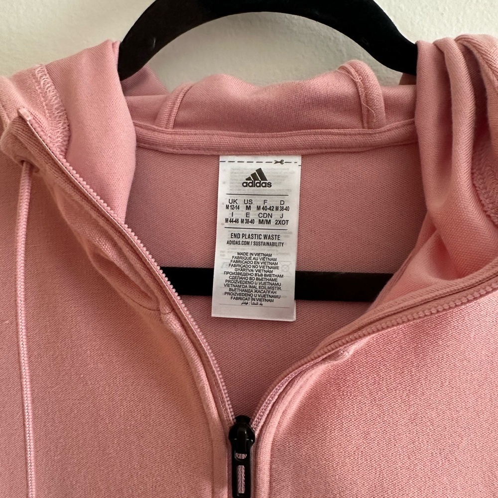 Adidas Women's Rose Hooded Jacket - Picture 8 of 8